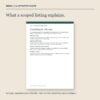 Actual illustrative consulting scope document