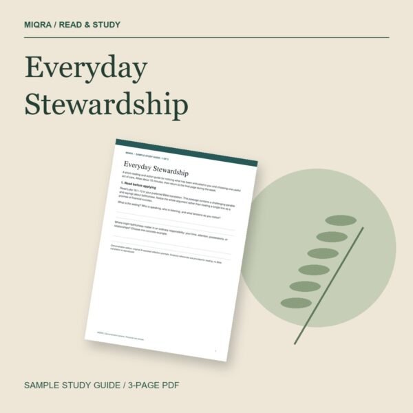 Original study booklet composition